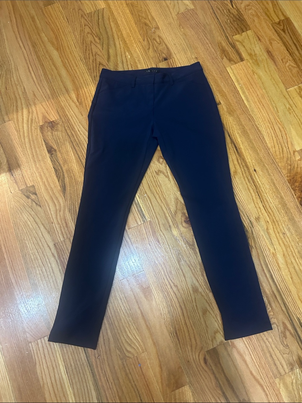 Theory Navy Skinny Ponte Pants